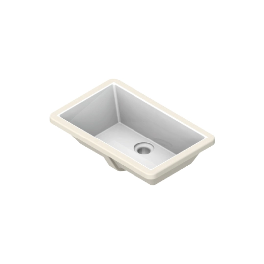 Lavabo de cerámica bajo encimera