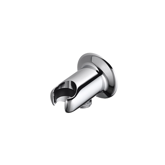 Soporte para ducha de mano con codo de suministro y tetina de 5 cm