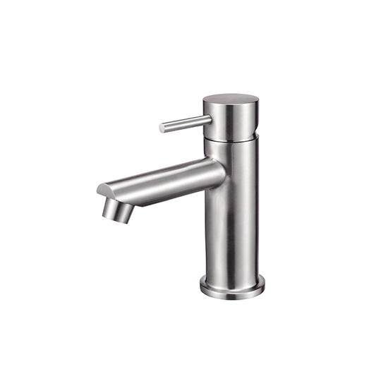 Grifo de lavabo (acero inoxidable)