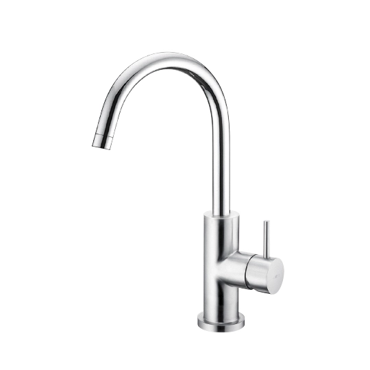 Grifo de cocina (acero inoxidable)