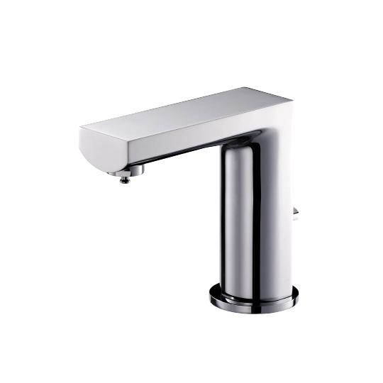 Grifo de lavabo Tip-Touch con válvula mezcladora y varilla de elevación