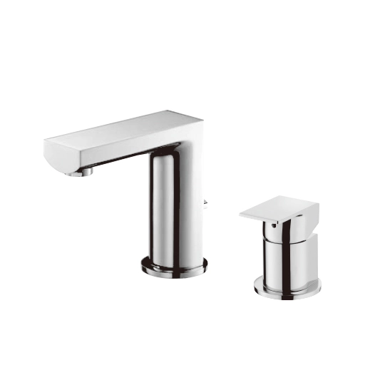 Grifo de lavabo de una manija con varilla elevadora