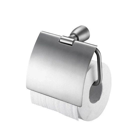 Soporte para papel higiénico con tapa