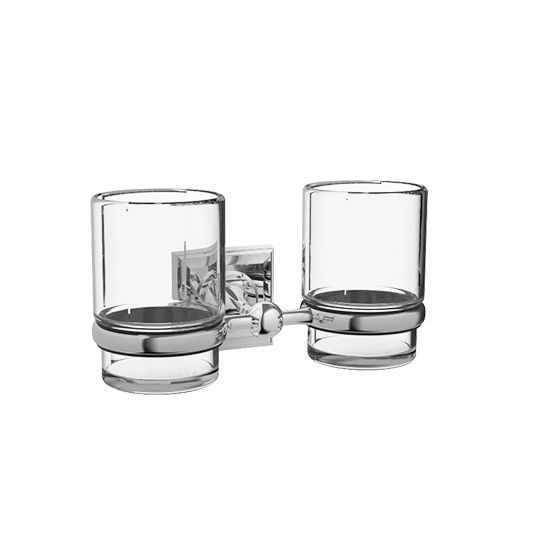 Portavasos doble