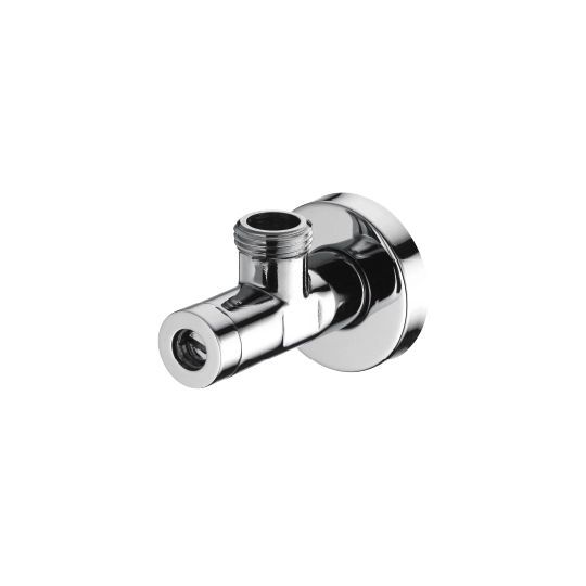 Salida en ángulo de 1/2 "(M) (pulida y cromada)