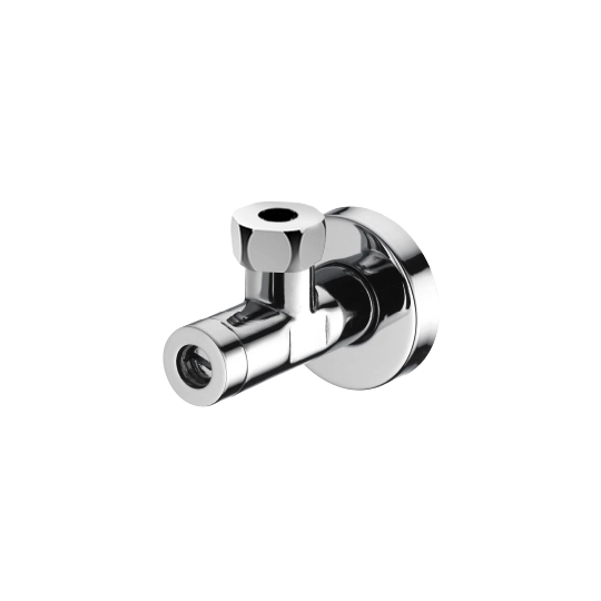 Tope angular 1/2 "IPS * 3/8" OD (pulido y cromado)