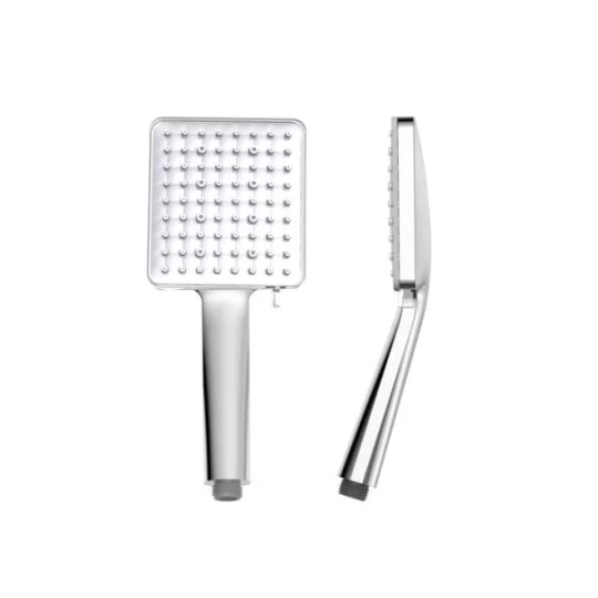Ducha de mano (plástico) (seis aerosoles) (blanco)