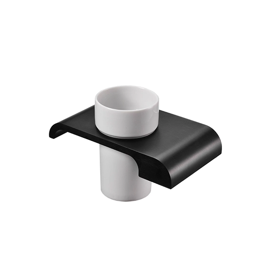 Portavasos (revestimiento negro)