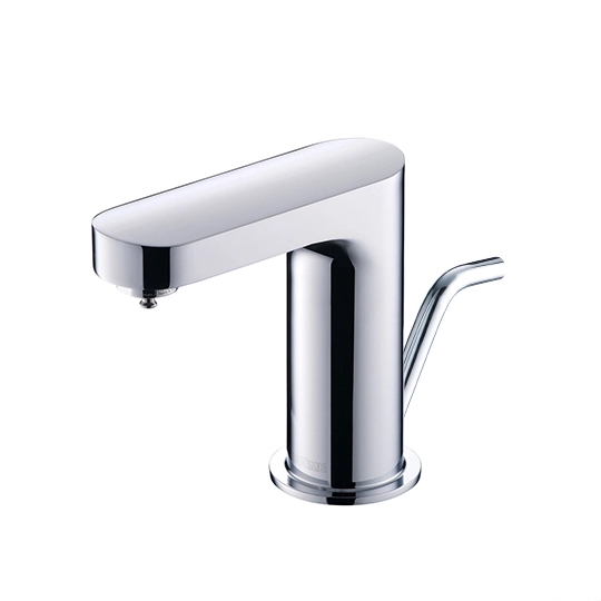 Grifo de lavabo Tip-Touch con varilla elevadora (solo frío)