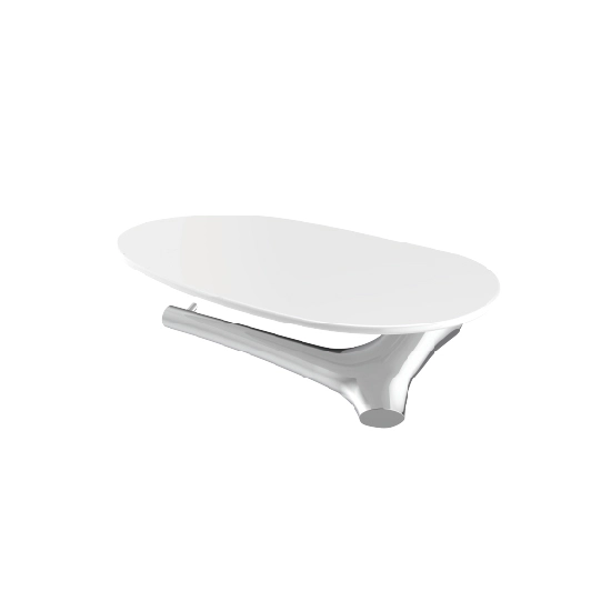 Soporte para papel higiénico con estante