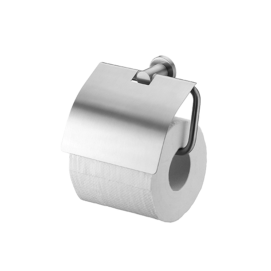 Soporte para papel higiénico con tapa