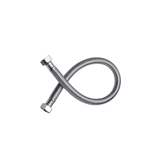 Manguera trenzada de acero inoxidable de 1/2 "x 1/2" 450 mm